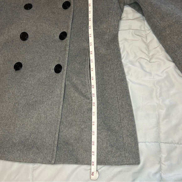 Calvin Klein Wool blend Peacoat in Gray Women’s Size 8 - Picture 6 of 7